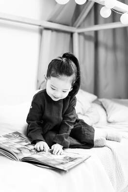 child reading