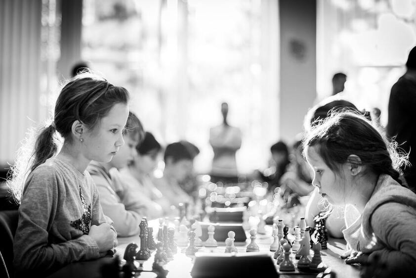Girls chess tournament